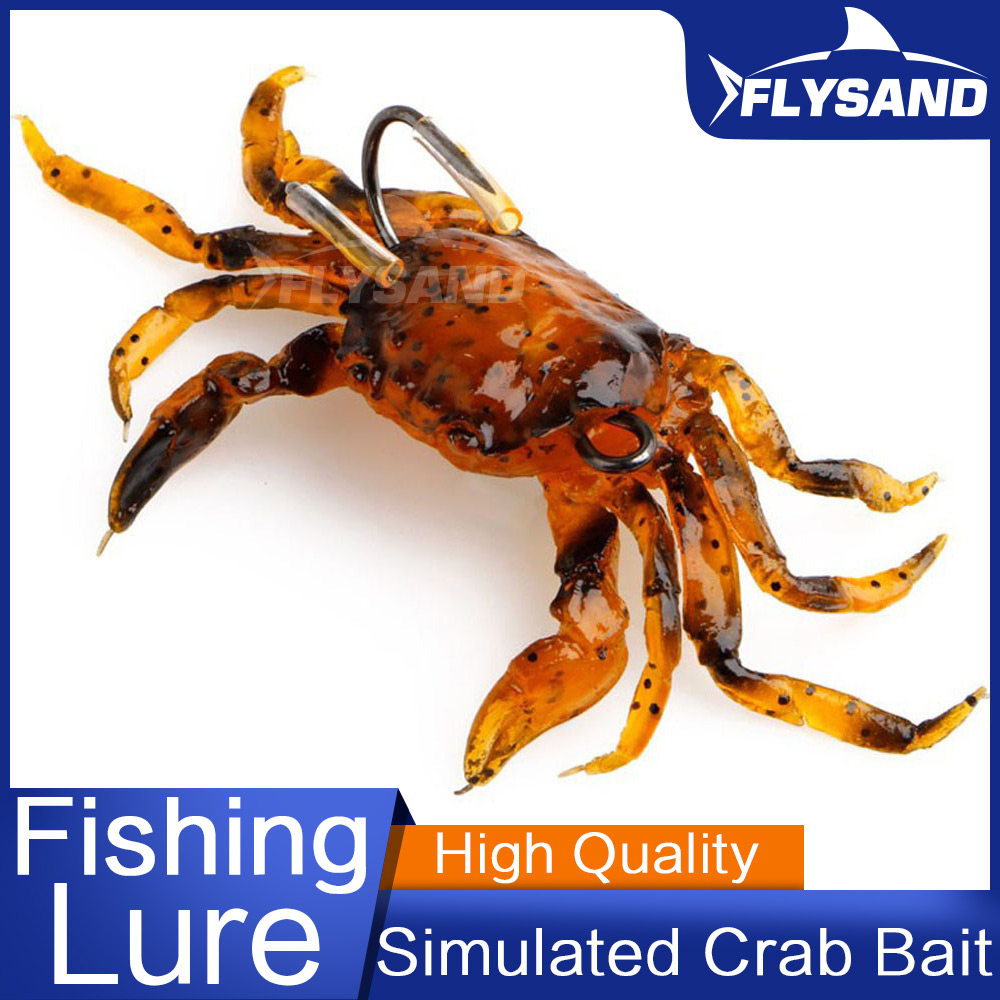 Fishing Lure Soft Plastic - FLYSAND Biyonik Yengeç Silikon Yumuşak Yem