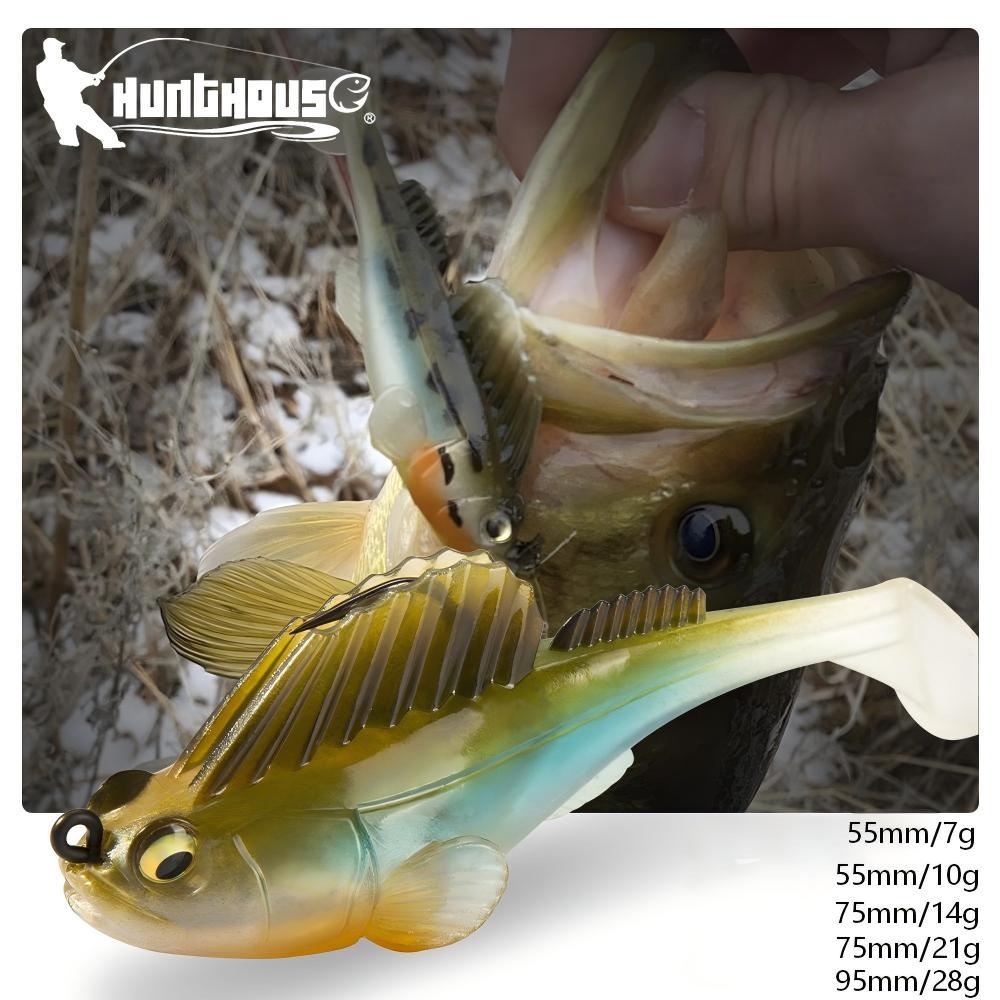 Fishing Lure Jerkbait - Hunthouse Balıkçılık Yemi Yumuşak Yem Jig