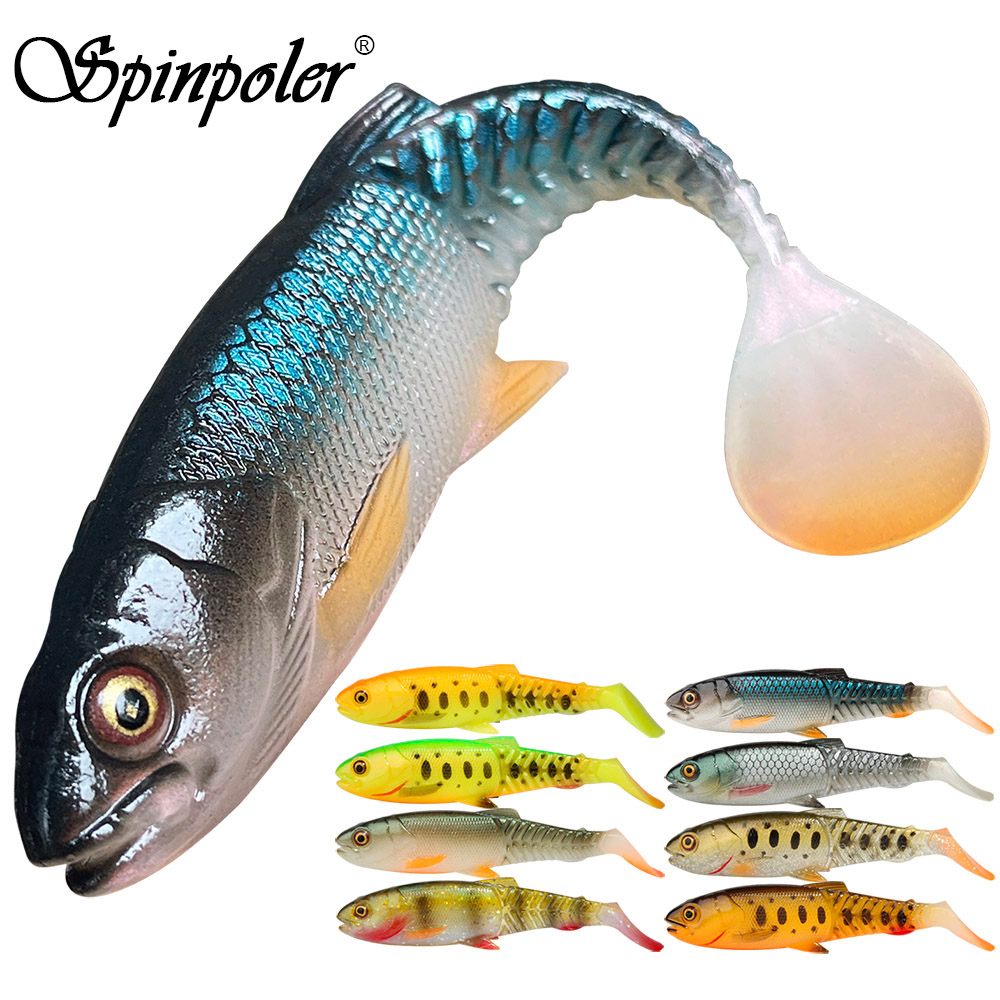 Fishing Lure Soft Plastic - Spinpoler Predator Yumuşak Yem Balıkçılık Cazibesi