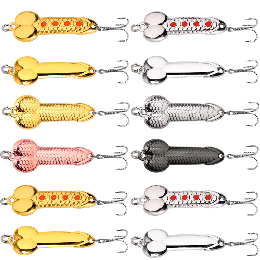 Fishing Lure Spinnerbait - 12 adet Kaşık Balıkçılık Lures Seti