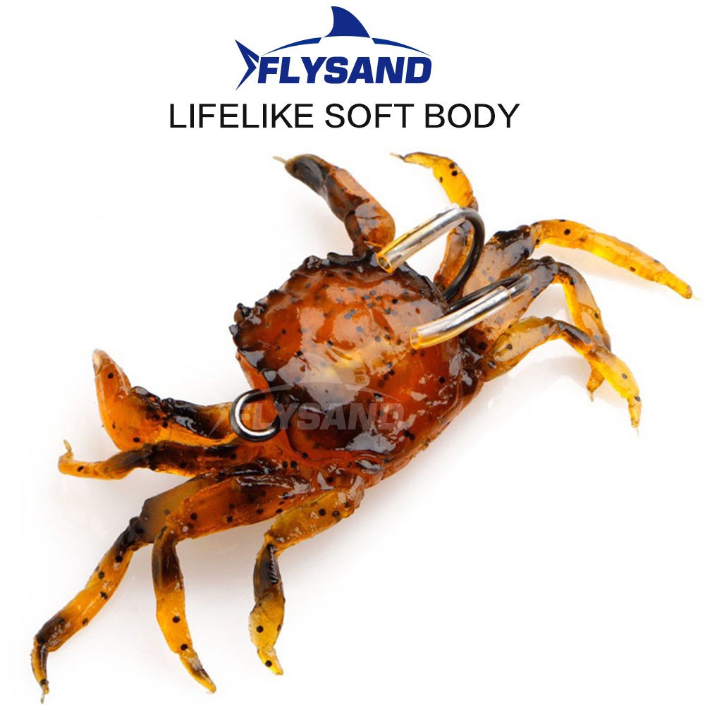 FLYSAND Biyonik Yengeç Silikon - Fishing Lure Soft Plastic incelemesi ve fiyatı
