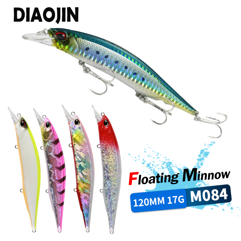 Jers Jerkbait 120F yüzer Minno - Fishing Lure Soft Plastic incelemesi ve fiyatı