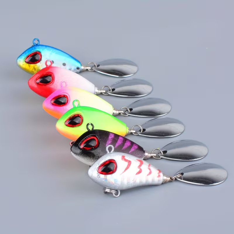5/6 adet Mini VIB Kaşıklı Balı - Fishing Lure Spinnerbait incelemesi ve fiyatı