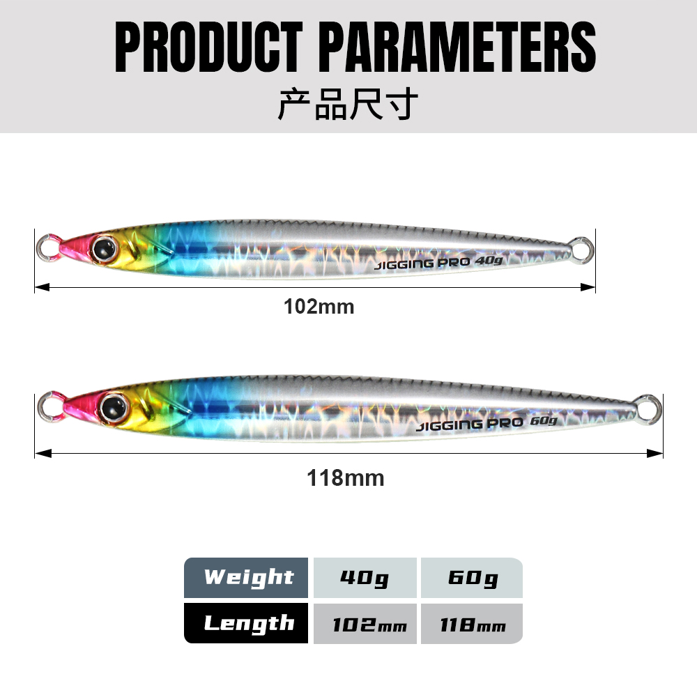 JIGGING PRO 40g 60g Kayar Meta - Fishing Lure Buzzbait incelemesi ve fiyatı