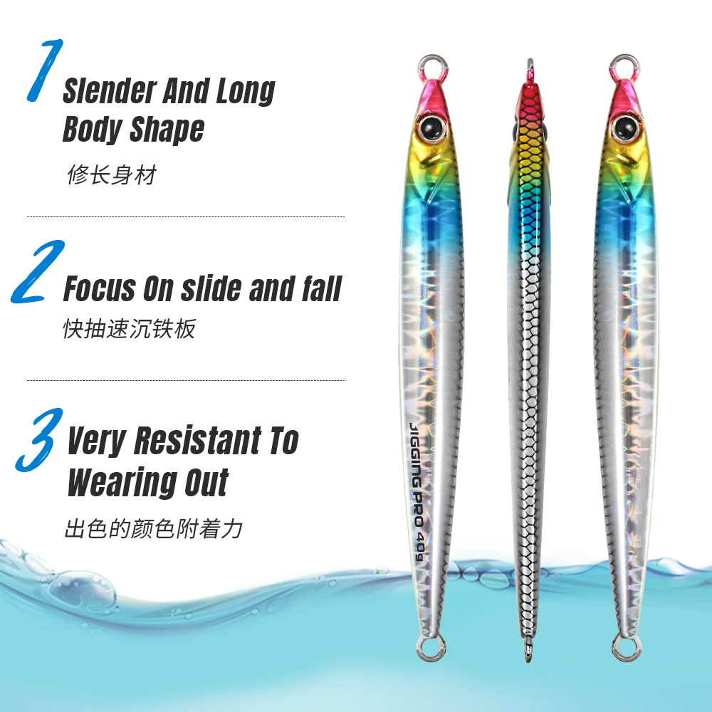 JIGGING PRO 40g 60g Kayar Meta - Fishing Lure Buzzbait incelemesi ve fiyatı