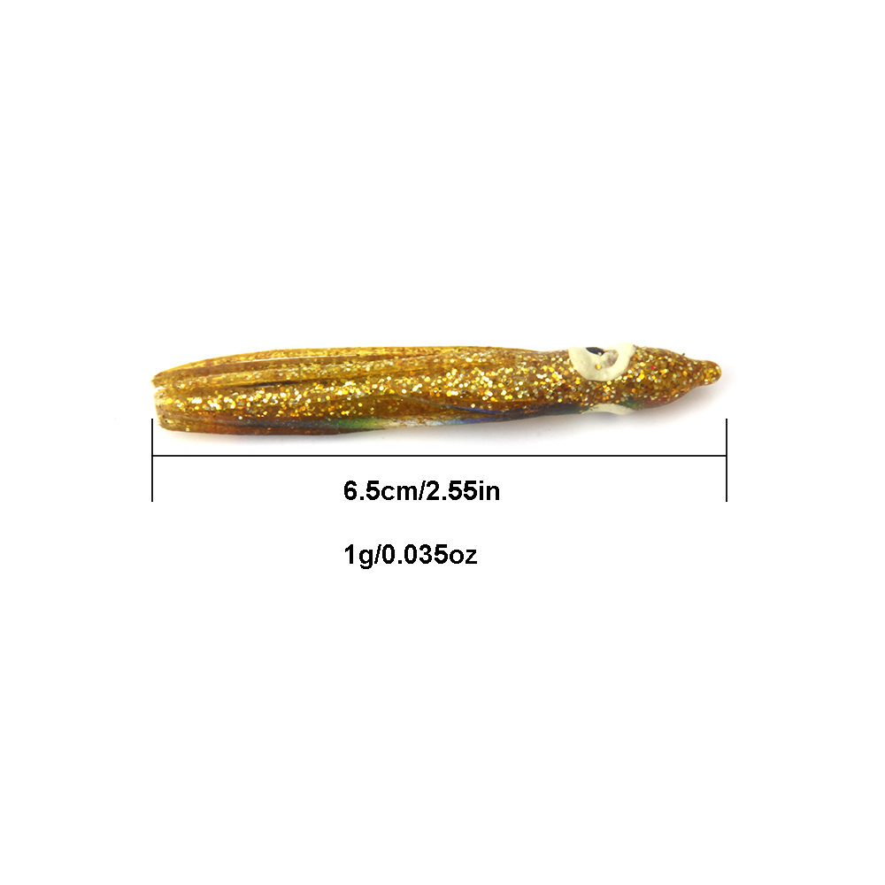 20 adet/paket 6.5cm Ahtapot Yu - Fishing Lure Buzzbait incelemesi ve fiyatı