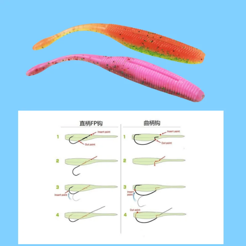 SWOLFY 5 adet sopa solucan Sof - Fishing Lure Soft Plastic incelemesi ve fiyatı